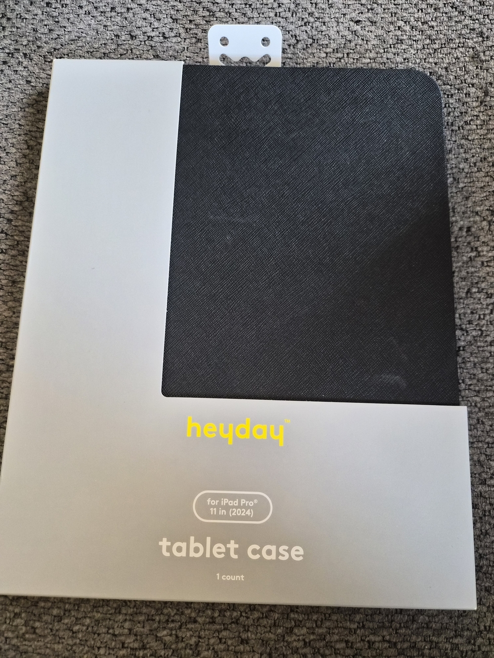 heyday Black Tablet Case for iPad Pro 11" Slim Protective Cover